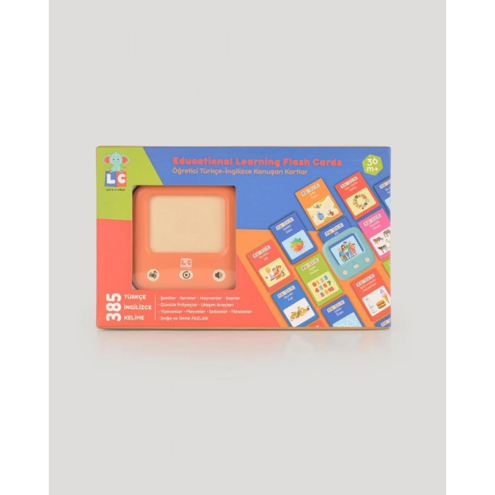 ENFAL LC-31050 ÖĞRETİCİ TÜRKÇE&İNGİLİZCE KONUŞAN KARTLAR