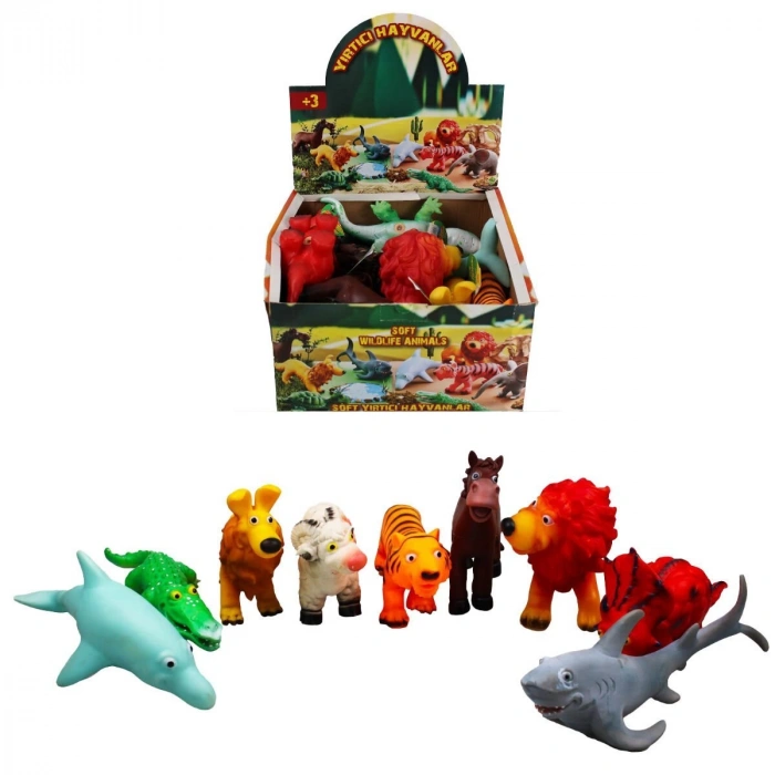 ERPA 660795 SOFT YIRTICI HAYVANLAR 6 LI SET