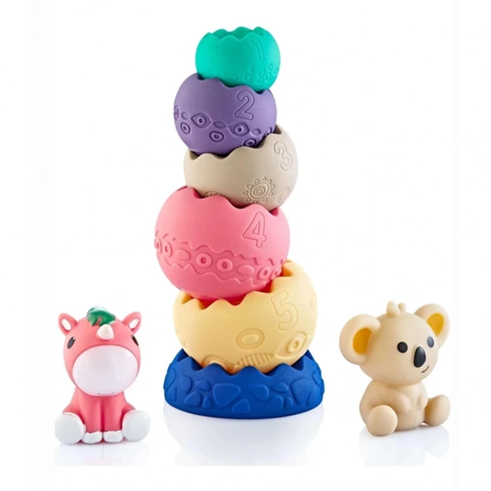 ERPA 66207 SOFT AKTİVİTE BLOKLAR VE 2 ADET KOMİK KARAKTER