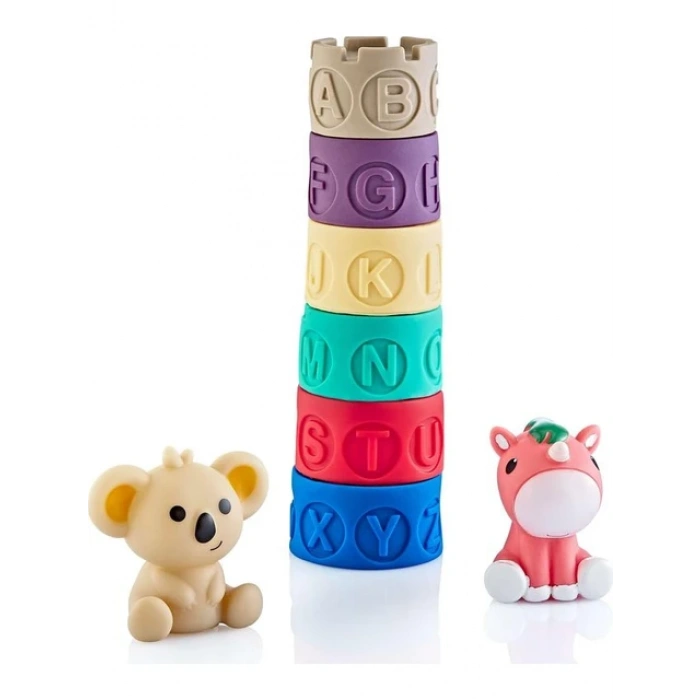 ERPA 66208 SOFT AKTİVİTE KULE VE 2 ADET KOMİK KARAKTER