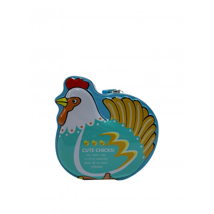 ERZİ MSE-KOM1 POŞETLİ TAVUK DESENLİ KUMBARA (120)