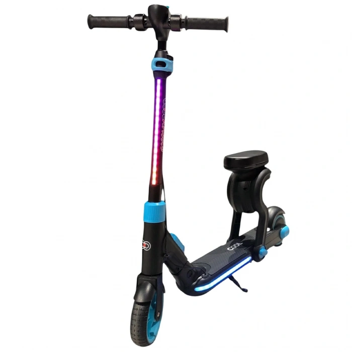 FURKAN FR 60355 S-CLICK OTURAKLI ELEKTRİKLİ SCOOTER MAVİ