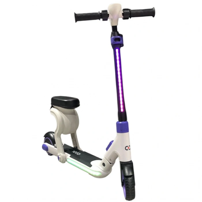 FURKAN FR 60362 S-CLICK OTURAKLI ELEKTRİKLİ SCOOTER MOR