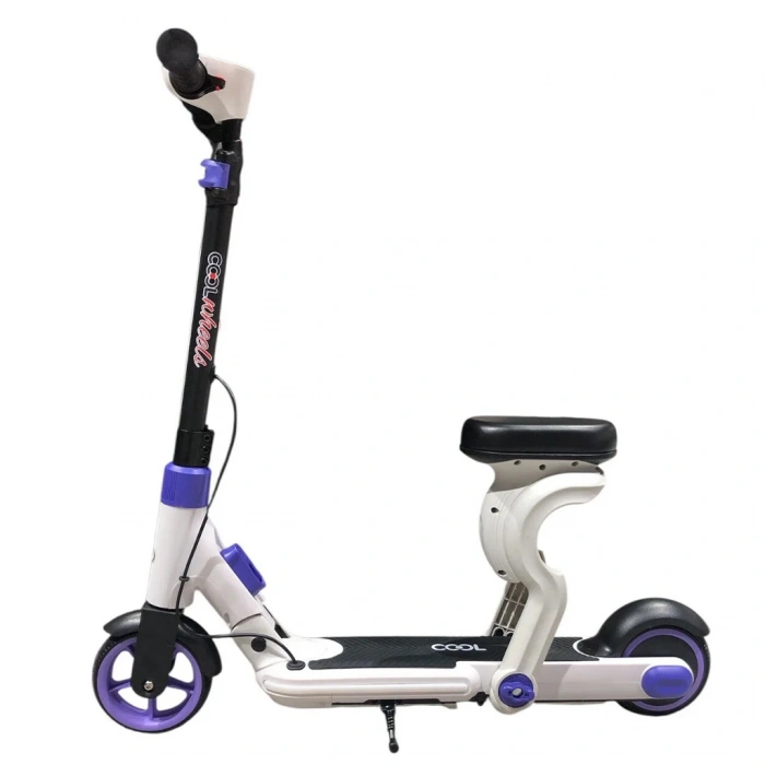 FURKAN FR 60362 S-CLICK OTURAKLI ELEKTRİKLİ SCOOTER MOR
