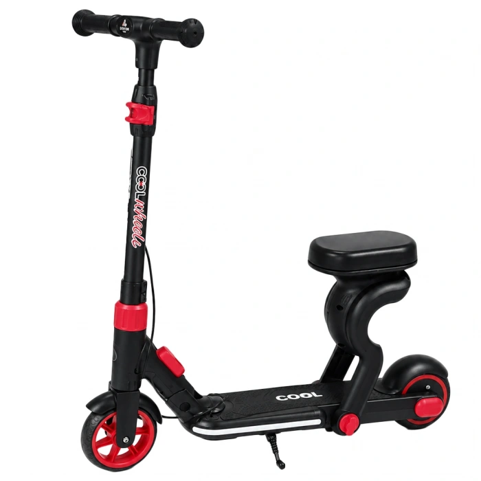 FURKAN FR 60379 S-CLICK OTURAKLI ELEKTRİKLİ SCOOTER KIRMIZI