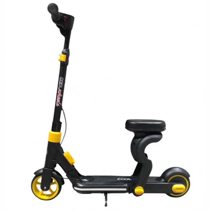 FURKAN FR 60386 S-CLICK OTURAKLI ELEKTRİKLİ SCOOTER SARI