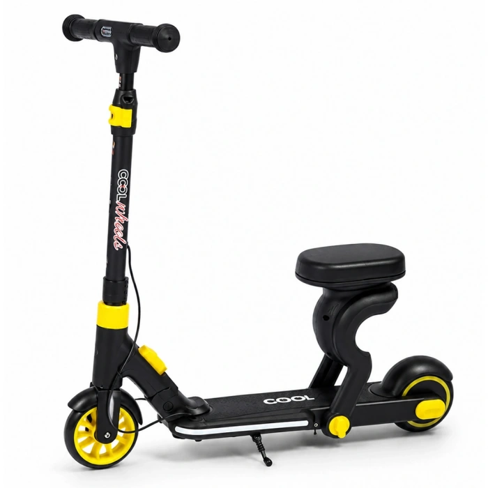 FURKAN FR 60386 S-CLICK OTURAKLI ELEKTRİKLİ SCOOTER SARI