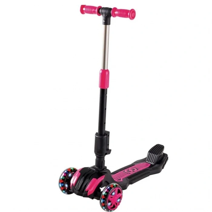 FURKAN FR59564 COOL WHEELS COMBO OTURAKLI SCOOTER PEMBE (4)