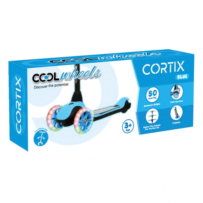 FURKAN FR60003 COOL WHEELS CORTİX SCOOTER MAVİ