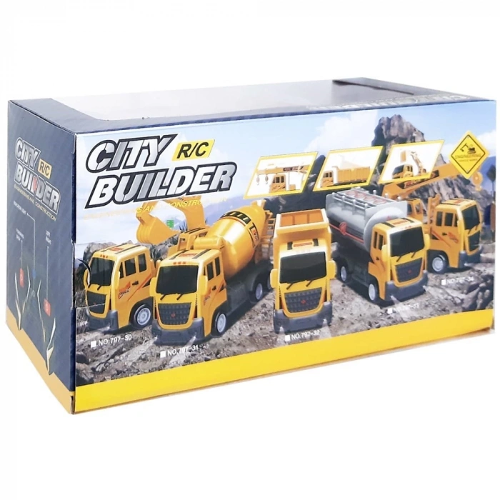 GALTOYS 797-30 1:16 F/F ŞARJLI KEPÇELİ KAMYON