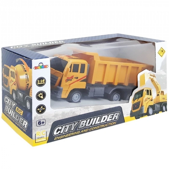 GALTOYS 797-32 1:16 F/F ŞARJLI İNŞAAT KAMYONU