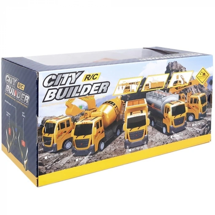 GALTOYS 797-32 1:16 F/F ŞARJLI İNŞAAT KAMYONU