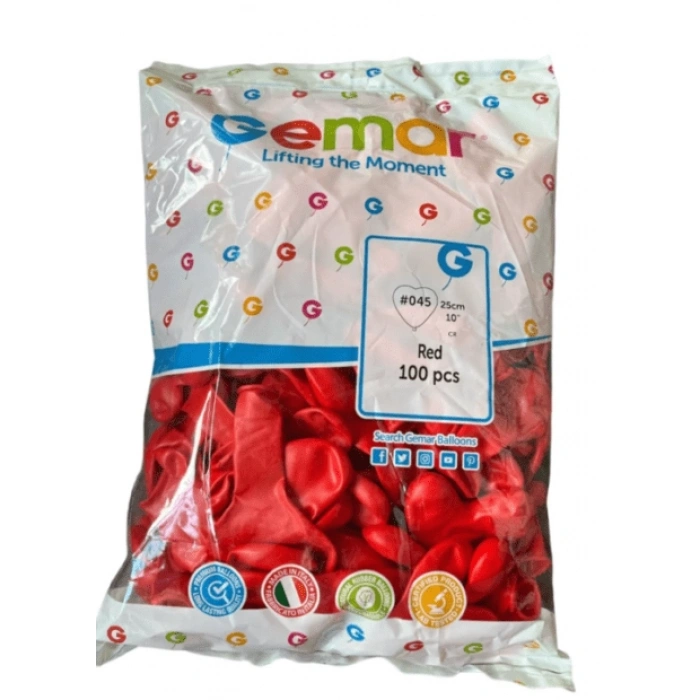 GEMAR GD-90-80 KALP BASKILI BALON (100)