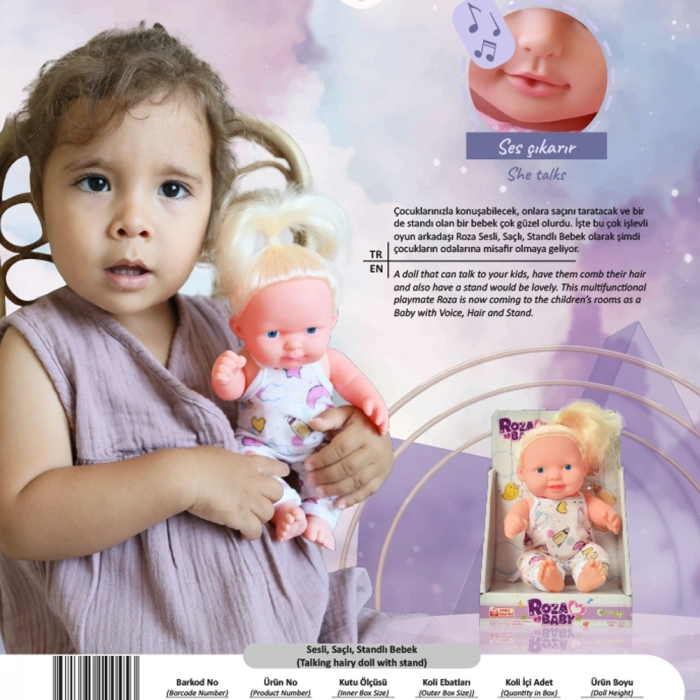 GLOBAL GL100453-A TEKLİ STANDLI ROZA MÜZİKSİZ (96)