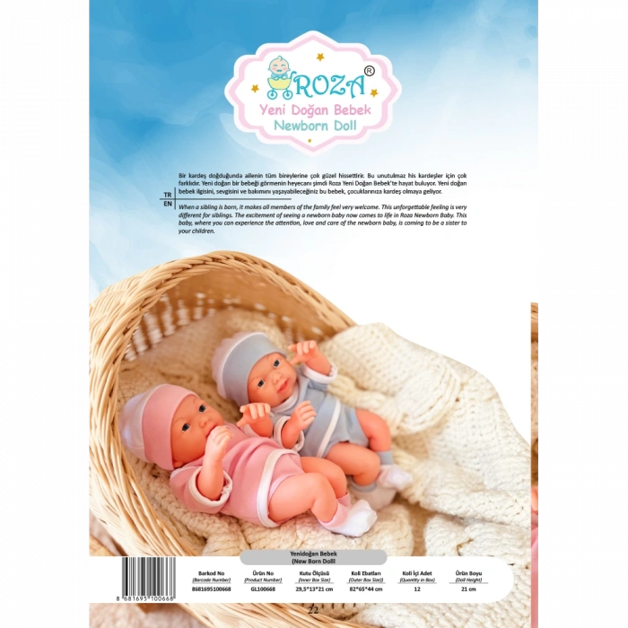 GLOBAL GL100668 ROZA YENİ DOĞAN BEBEK (24)