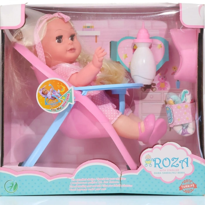 GLOBAL GL100965 ROZA ALTINI MAMA SETİ