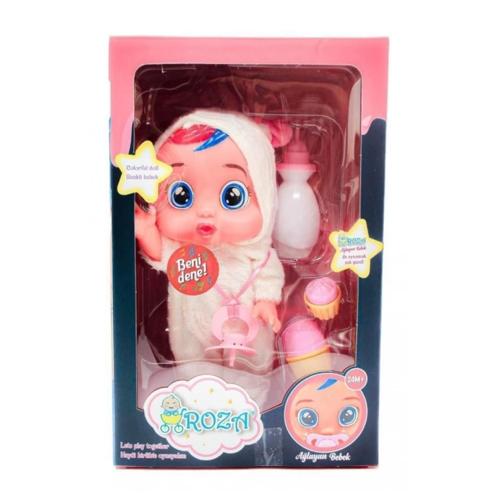 GLOBAL GL101030 ROZA AĞLAYAN BEBEK DONDURMA ZAMANI