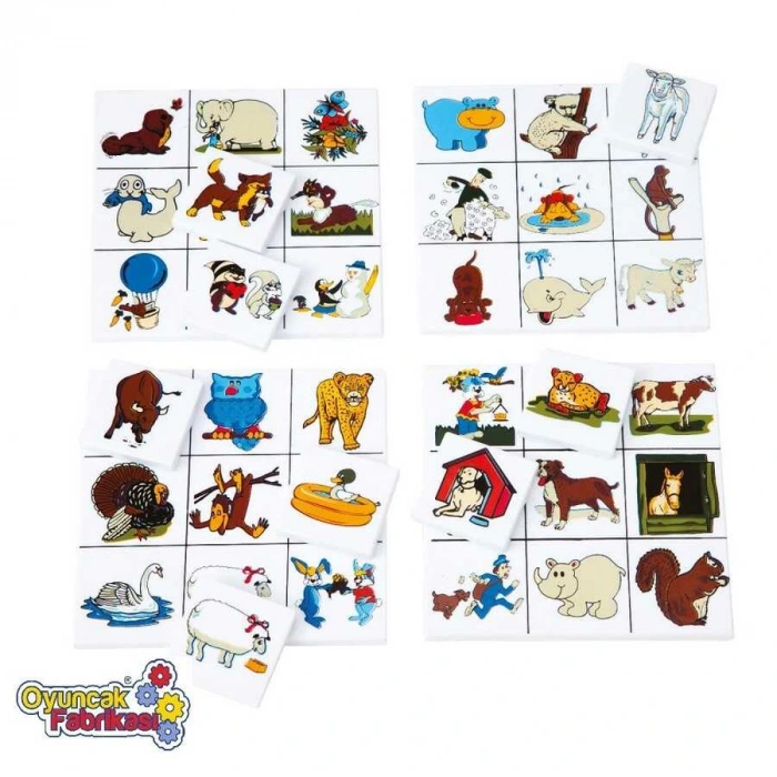 GÜÇLÜ 3501 LOTTO RESİMLİ TOMBALA 60 PRÇ