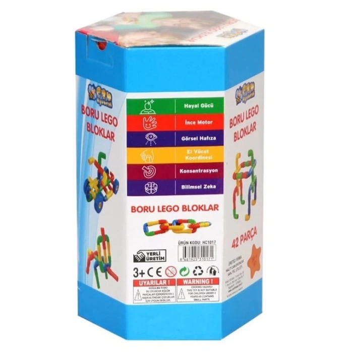 HALİTCAN HC1017 42 PARÇA BORU LEGO (24)