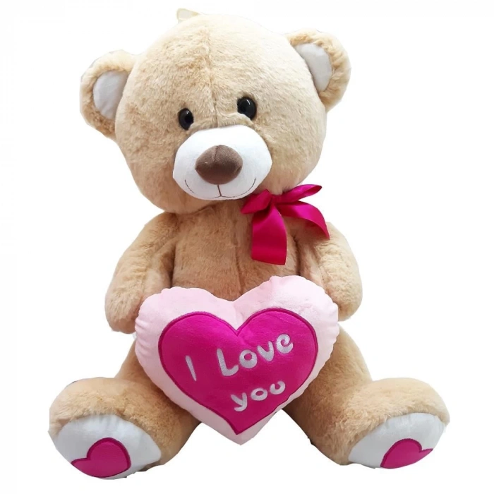 HALLEY PL62286 40 CM I LOVE YOU KALPLİ AYI (16)