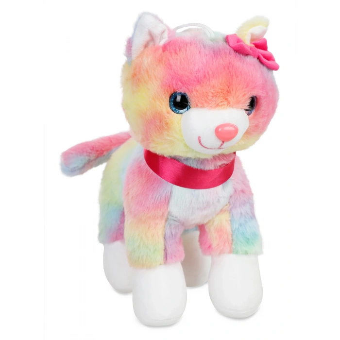 HALLEY PL62340 30 CM PEMBE TOKALI KEDİ (30)