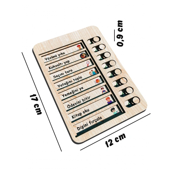 HAMAHA HMH-2714 ÇOCUKLAR İÇİN GÜNLÜK RUTİN VE SORUMLULUK BİLİNCİ