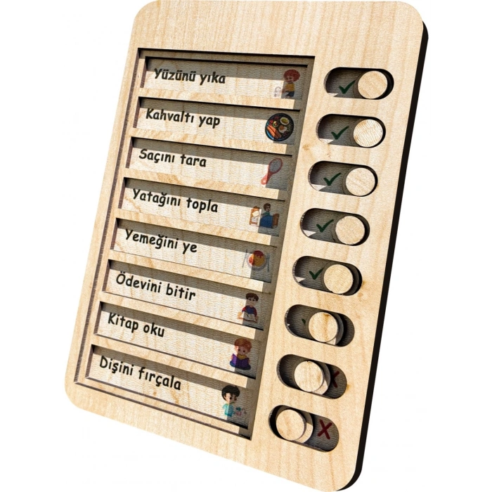 HAMAHA HMH-2714 ÇOCUKLAR İÇİN GÜNLÜK RUTİN VE SORUMLULUK BİLİNCİ