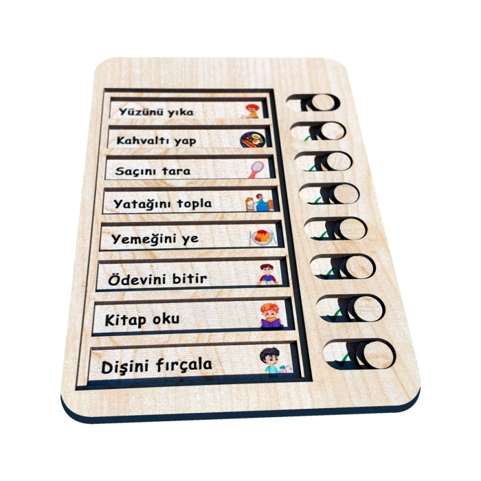 HAMAHA HMH-2714 ÇOCUKLAR İÇİN GÜNLÜK RUTİN VE SORUMLULUK BİLİNCİ