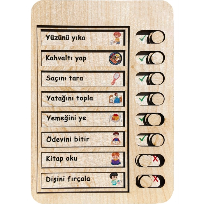 HAMAHA HMH-2714 ÇOCUKLAR İÇİN GÜNLÜK RUTİN VE SORUMLULUK BİLİNCİ