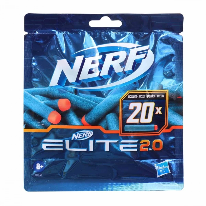 HASBRO HAS-F0040 NERF ELITE 2.0 DART YEDEK PAKET 20Lİ