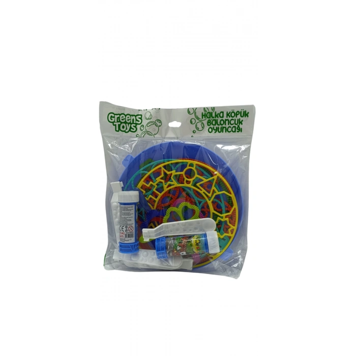 HKPLAS HALKA KÖPÜK BALONCUK OYUNU TAM SET POŞETLİ