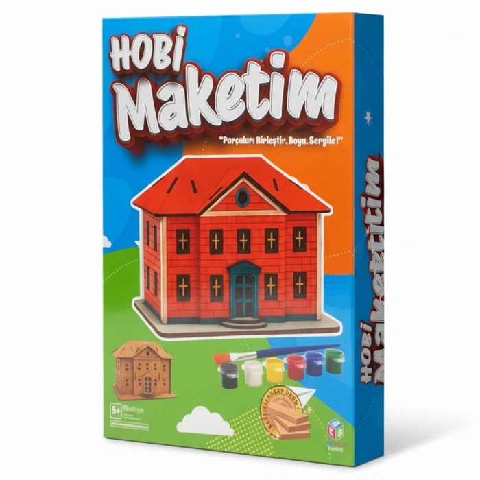 HOBİ HED-02 OKUL BİNASI MAKETİ