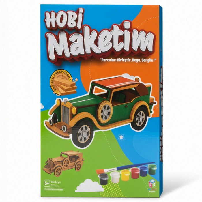 HOBİ HED-04 KLASİK ARABA MAKETİ