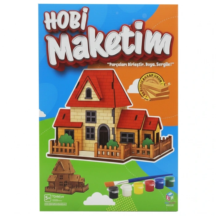 HOBİ HEDMAK-05 BAHÇELİ EV MAKETİ