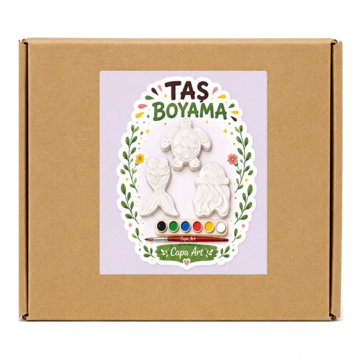 KAPLUMBAĞA BOYAMA SETİ