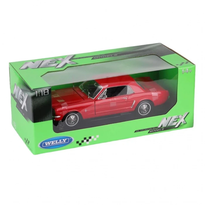 KARSAN 12519 WELLY 1:18 1964-1/2 FORD MUSTANG (6)