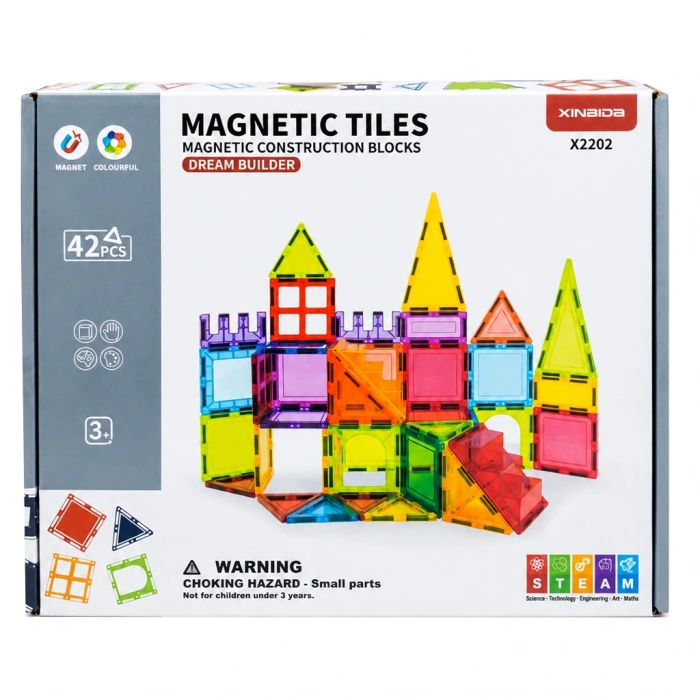 KARSAN X2202 42 PARÇA 7.5 CM MIKNATISLI BLOKLAR