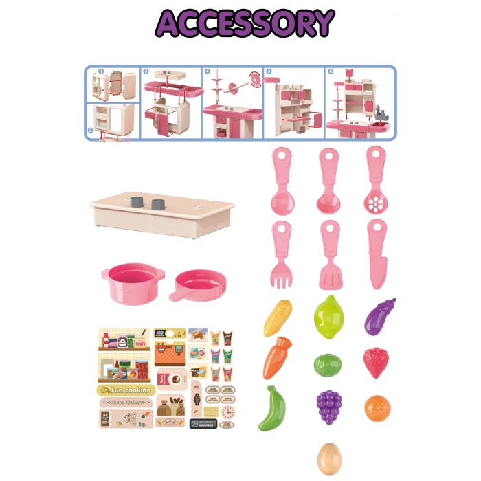 KAYYUM 2550 BUHARLI PİLLİ MUTFAK SET (16)