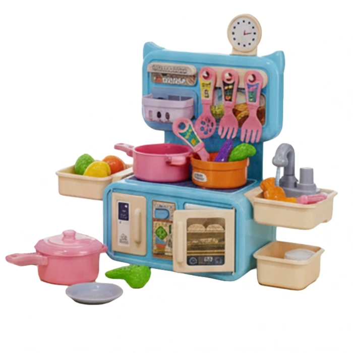 KAYYUM 2561 MİNİ MUTFAK SET MAVİ (24)