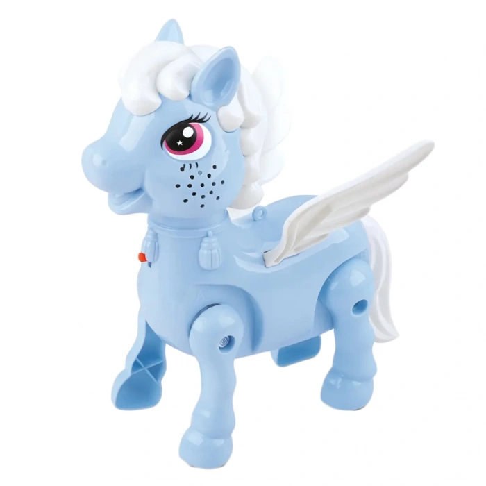 KAYYUM 2571 YÜRÜYEN PİLLİ AT MAVİ