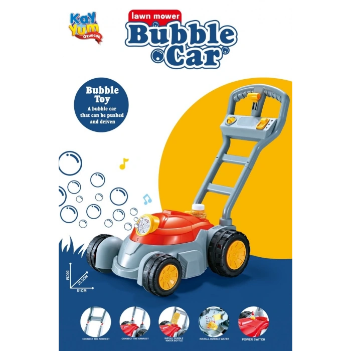 KAYYUM 6080 PİLLİ KÖPÜK ATAN ÇİM BİÇME