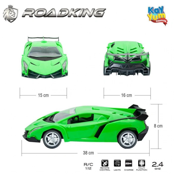 KAYYUM ROADKİNG 1.12 ŞARJLI ARABA 12001  (9)