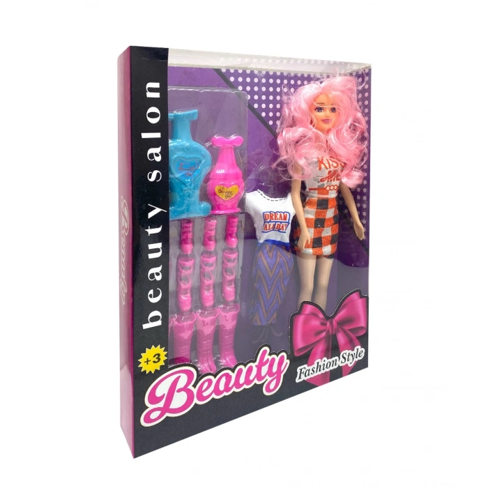 KEMBAY 929 AYAKKABILI YEDEK ELBİSELİ BEBEK