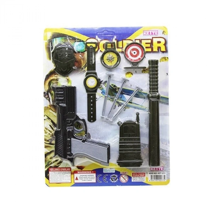 KETTE KET-277 SAATLİ ORTA BOY TABANCA SETİ (40)