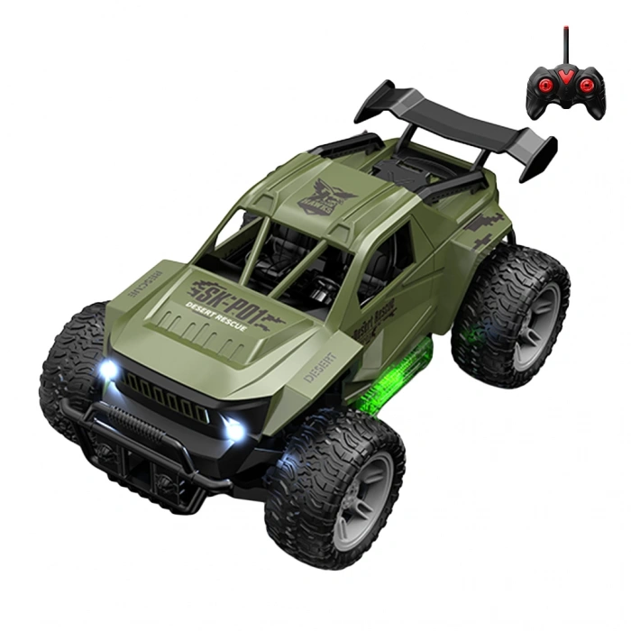 KİNDER 1:16 BÜYÜK TEKER ŞARJLI DUMAN ATAN LED IŞIKLI ASKERİ ARAÇLAR