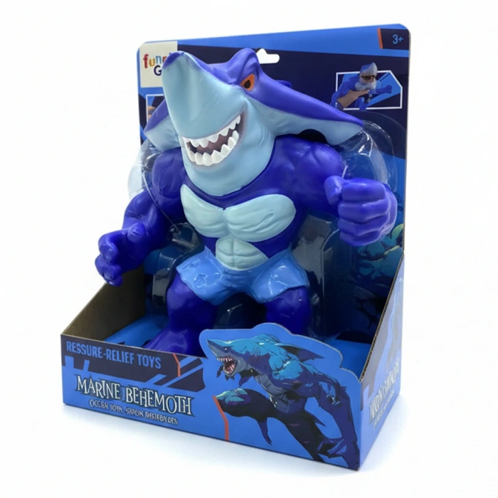 KİNDER STRESS RELEIF TOY LARGE SOFT SQUATINA