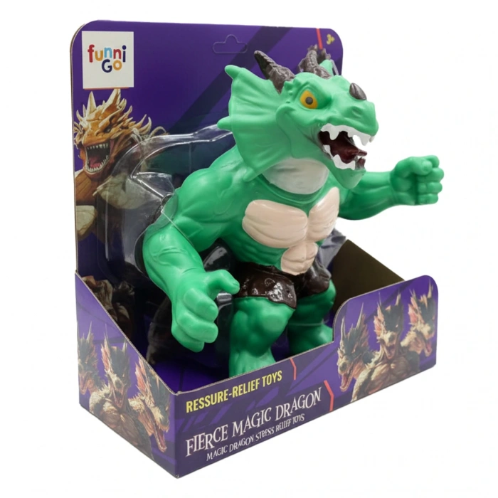 KİNDER STRESS RELEIF TOY-ONE HEAD DRAGON
