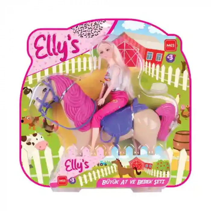 KİNG TOYS URT-19-9321 ELLYS VE BÜYÜK AT KARTELA