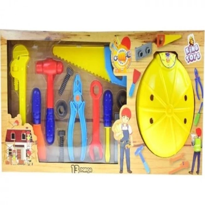 KİNGTOYS ENG-1156 KASKLI TAMİR TAKIMI