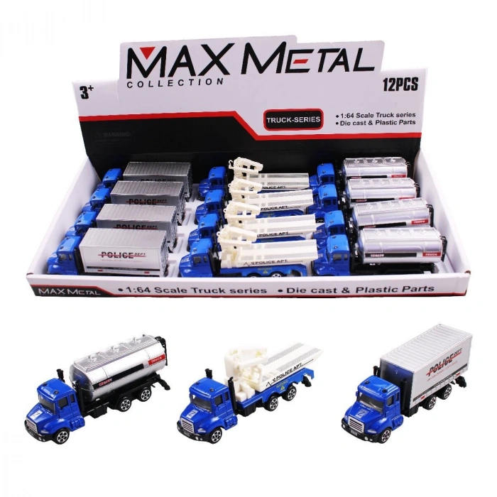 KIZILKAYA KUT. POLİS KAMYONLARI 3 ASS KZL-CF16-P1 (192)